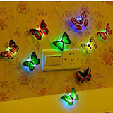 LED 3D Butterfly (8pcs)